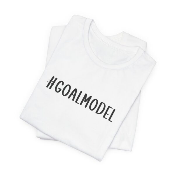 Goal Model Unisex Jersey Short Sleeve Tee - Image 2