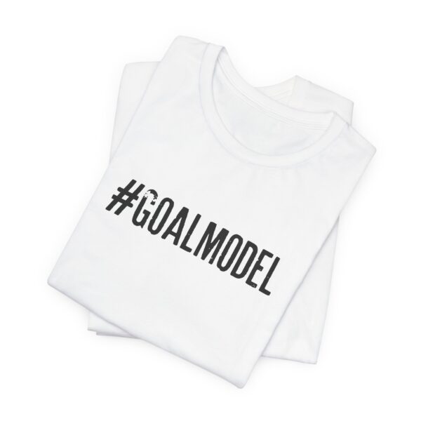 Goal Model Unisex Jersey Short Sleeve Tee - Image 2